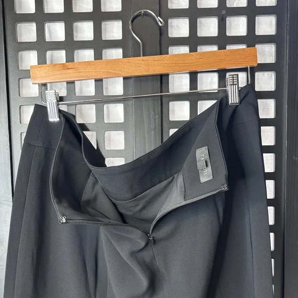 🖤 Talbots Black Pencil Skirt 16 Women’s Classic Lined Office Career 🖤 - Picture 7 of 15